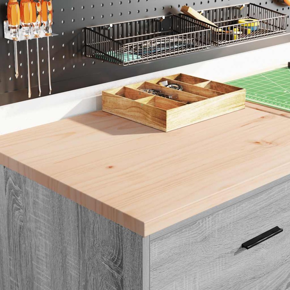 Armarios 2 uds para garaje madera ingeniería gris