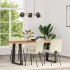 Sillas de comedor 4 unidades terciopelo