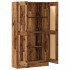 Estantería madera ingeniería madera envejecida 82,5x30,5x150