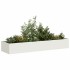 Jardinera acero blanco 280x80x40