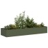 Jardinera acero verde oliva 280x80x40