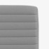 Sillas de comedor 4 unidades tela gris