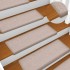 Alfombrilla escalera 30 uds 65x21x4 cm