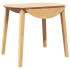 Mesa de comedor natural madera maciza roble