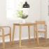 Mesa de comedor natural madera maciza roble