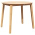 Mesa de comedor natural madera maciza roble
