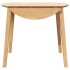 Mesa de comedor natural madera maciza roble