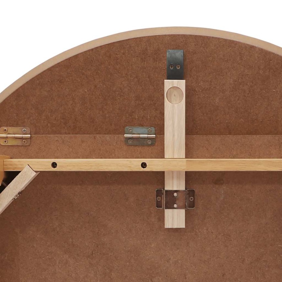 Mesa de comedor natural madera maciza roble