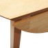 Mesa de comedor natural madera maciza roble