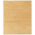 Mesa de comedor de madera maciza de caucho