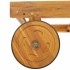 Tumbonas 2 unidades madera maciza de