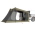 Tienda de coche para 2 personas impermeable verde