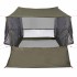 Tienda de coche para 2 personas impermeable verde