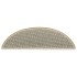 Alfombra autoadhesiva escalera sisal 30 uds verde