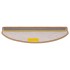 Alfombra autoadhesiva escalera sisal 30 uds 65x21x4 cm