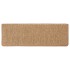 Alfombra autoadhesiva escalera sisal 30 uds 65x21x4 cm
