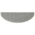 Alfombra autoadhesiva escalera sisal 30 uds verde