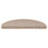 Alfombra autoadhesiva escalera sisal 30 uds beige