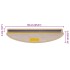 Alfombra autoadhesiva escalera sisal 30 uds beige