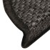 Alfombra autoadhesiva escalera sisal 30 uds