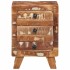 Mesilla de noche 2 uds 37x32x50 cm madera maciza
