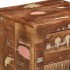 Mesilla de noche 2 uds 37x32x50 cm madera maciza