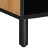 Mueble de TV madera maciza de mango marrón 100x33x46