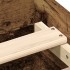 Estructura de cama sin colchón madera de ingeniería