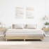 Estructura de cama sin colchón roble Sonoma 180x200