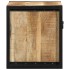 Mesitas de noche 2 uds 40x35x40 cm madera maciza rugosa