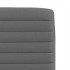 Sillas de comedor 6 unidades tela gris