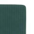 Sillas de comedor 6 unidades terciopelo verde