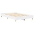 Estructura de cama sin colchón blanca 140x190