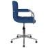 Silla de oficina giratoria de tela