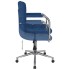 Silla de oficina giratoria de tela