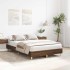 Estructura de cama sin colchón marrón roble 120x190 cm