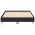 Estructura de cama sin colchón negra 120x190 cm
