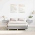 Estructura de cama sin colchón gris Sonoma 140x190 cm