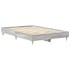 Estructura de cama sin colchón gris Sonoma 140x190 cm