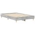Estructura de cama sin colchón gris Sonoma 140x190 cm