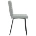 Sillas de comedor giratorias 6 uds terciopelo gris