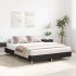 Estructura de cama sin colchón negra 150x200