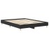 Estructura de cama sin colchón negra 150x200