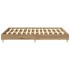 Estructura de cama sin colchón roble artesanal 150x200