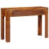 Mesa consola madera maciza de acacia 110x35x75