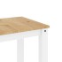 Juego de comedor Panama 5 pzas madera maciza de pino