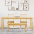 Juego de comedor Panama 4 pzas madera maciza de