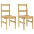 Juego de comedor Panama 4 pzas madera maciza de