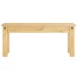 Juego de comedor Panama 4 pzas madera maciza de