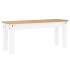 Juego de comedor Panama 4 pzas madera maciza de pino